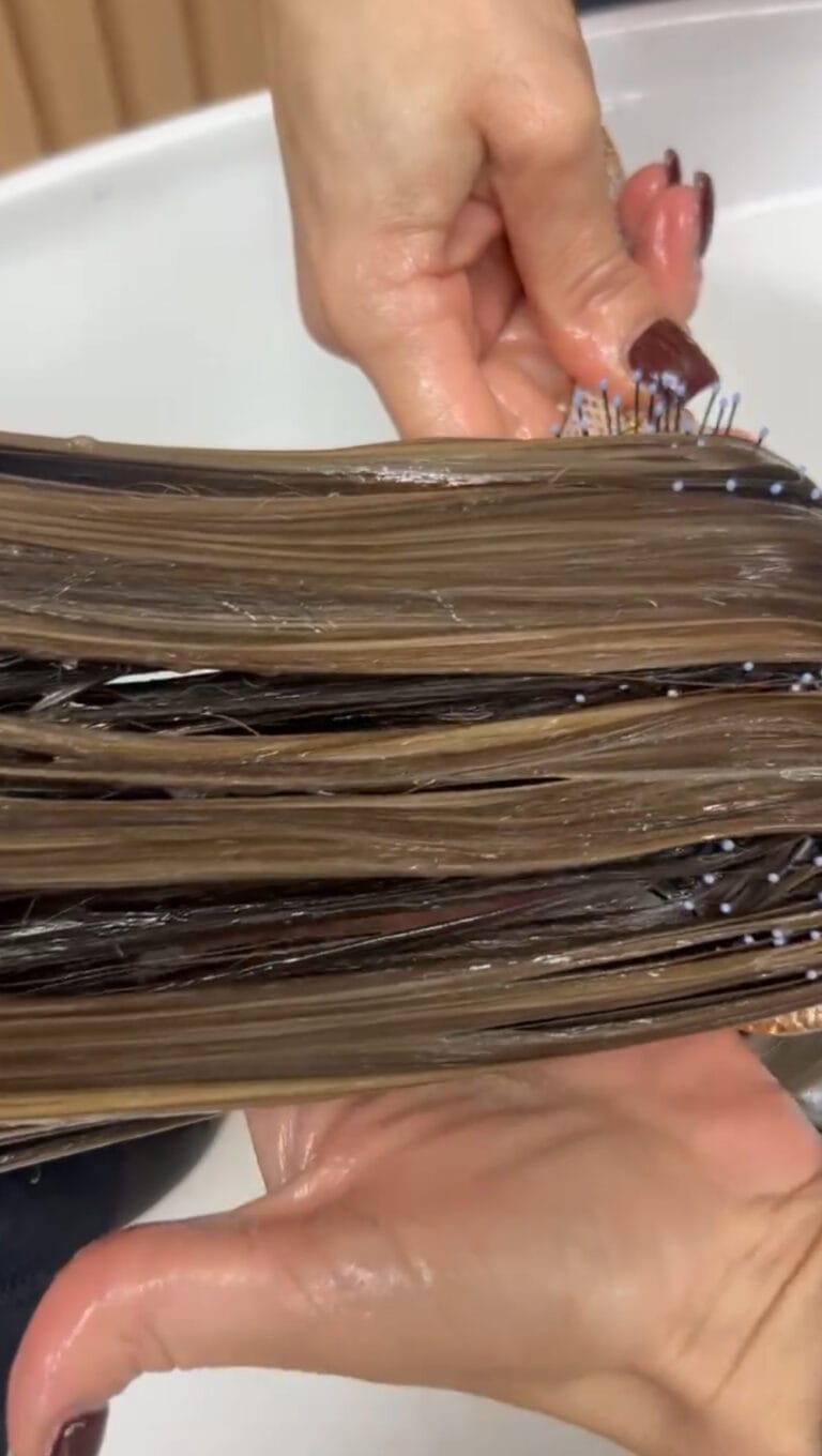 gloss treatment for a glossy hair at Fabi Pro Beauty